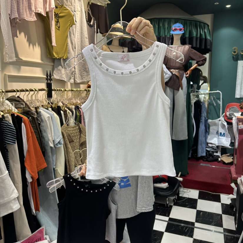 3COLOR東大門直郵女裝新品熱賣吊帶背心Three color吊帶/背心