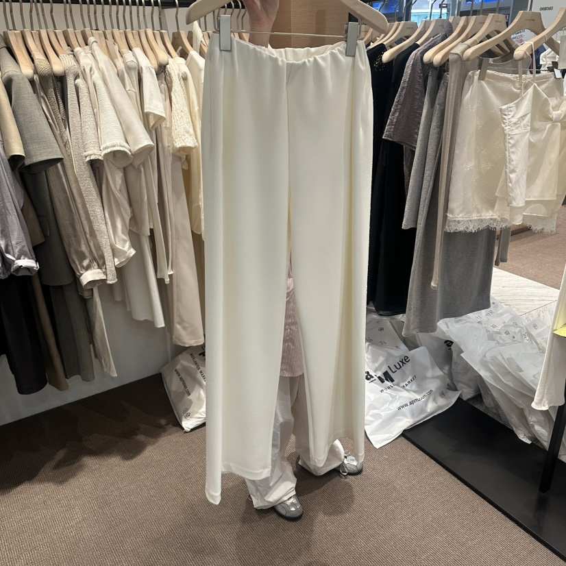 LE BUTTER東大門代購女裝新品休閑職業26春夏休閑褲口袋LE BUTTER休閑褲