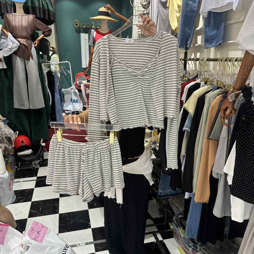 3COLOR韓國直郵女裝新品26春夏套裝三件套Three color套裝