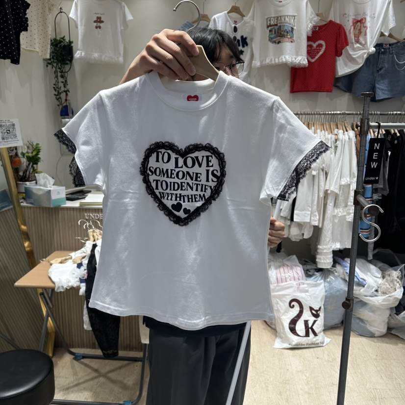 UNDERSTAR_VINTAGE韓國東大門直郵女裝新品26夏季26春夏T恤UNDERSTAR_VINTAGET恤