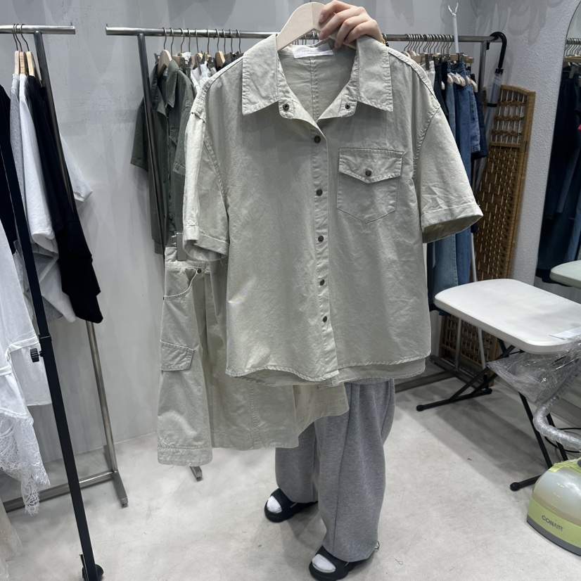 HOT PLACE/DREAM GIRIS/HOT ISSUE韓國東大門直郵女裝新款26夏季套裝工裝套裝HOT PLACE/DREAM GIRIS/HOT ISSUE套裝