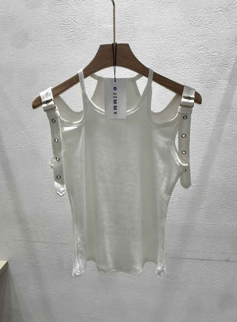 JIMMY東大門直郵女裝新品真品休閑時尚26春夏推薦吊帶背心JIMMY/REMAKE吊帶/背心