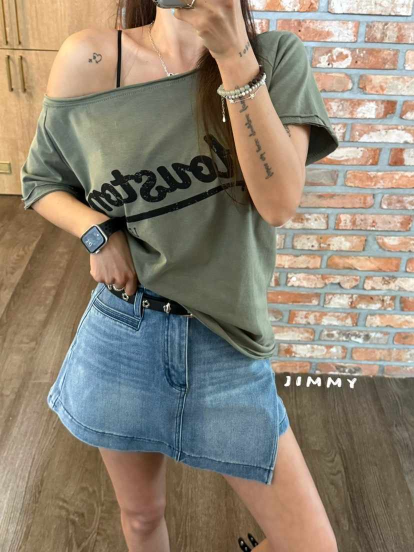 JIMMY東大門實拍女裝新品26春夏真品人氣職業時尚推薦T恤JIMMY/REMAKET恤