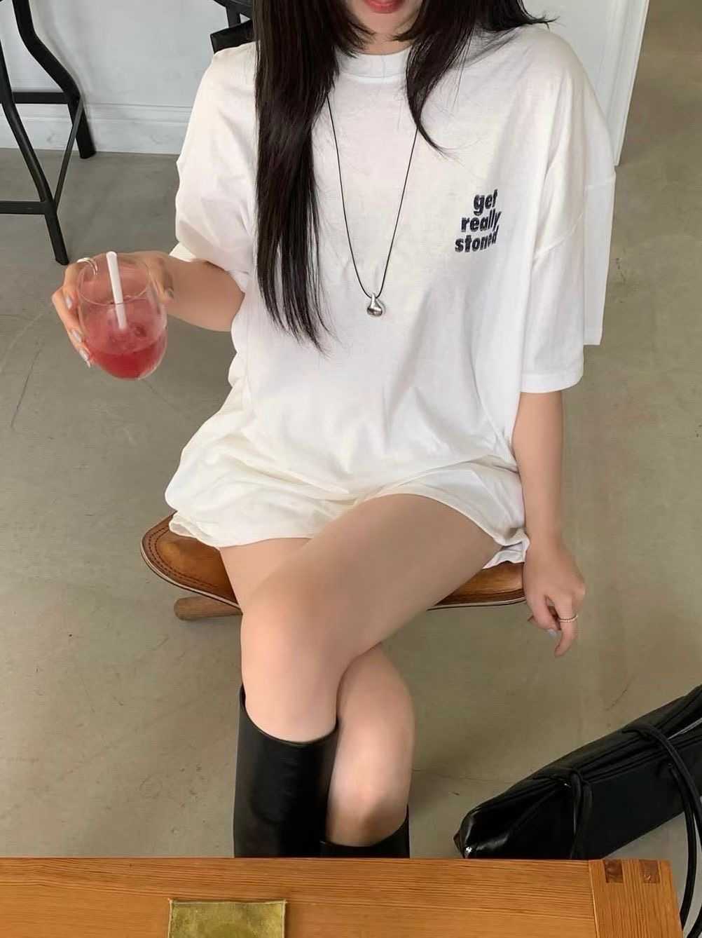 BRICK韓國直郵女裝新品26夏季26春夏推薦休閑時尚職業T恤BRICKT恤