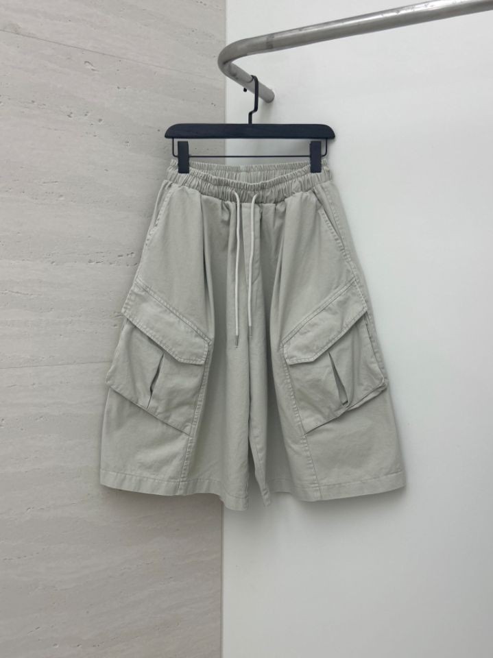 HESTORY韓國東大門代購女裝新品26春夏短褲男女同款工裝水洗HESTORY短褲