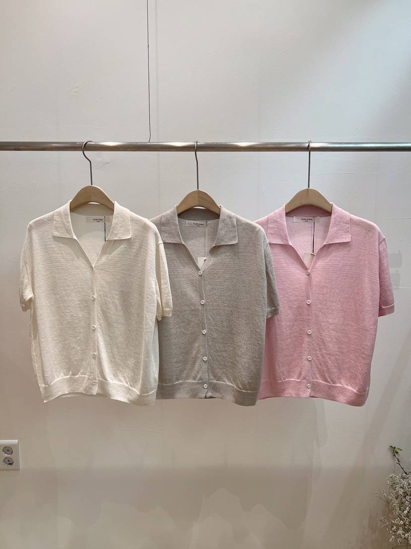 GLAD SOME韓國東大門直郵女士新品26夏季人氣職業T恤開衫GLAD SOMET恤