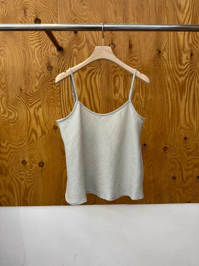 PROJECTVIEW韓國直郵女裝新品26春夏休閑吊帶背心褶裥無袖PROJECTVIEW吊帶/背心
