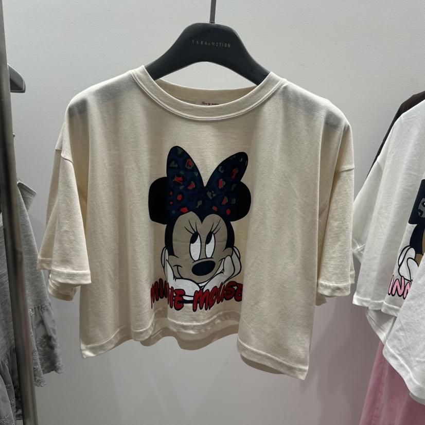TARABY MOTION韓國直郵實拍女士新品26春夏熱賣時尚T恤豹紋TARABY MOTIONT恤