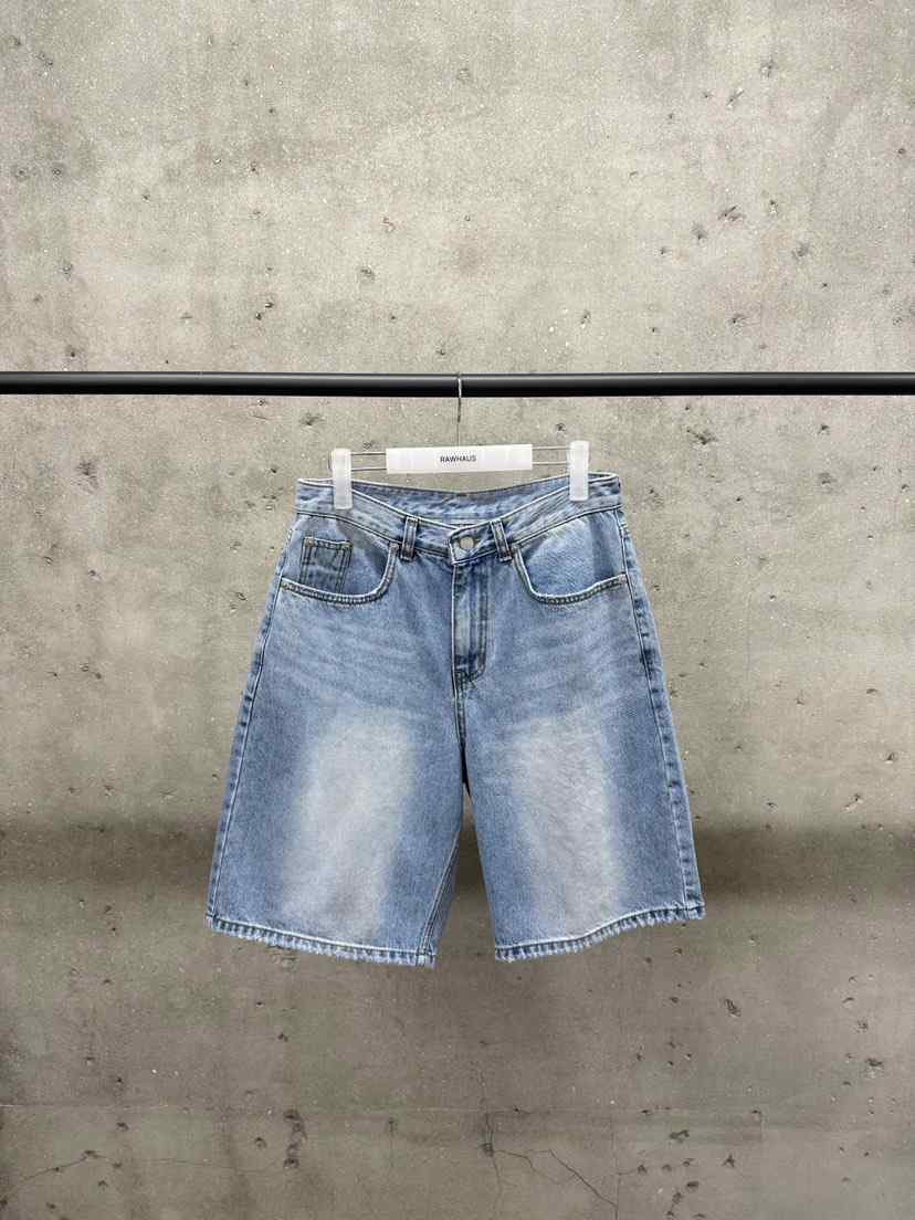 EST韓國直郵女裝新品26春夏熱賣職業時尚26夏季休閑短褲水洗EST/RAWHAUS短褲