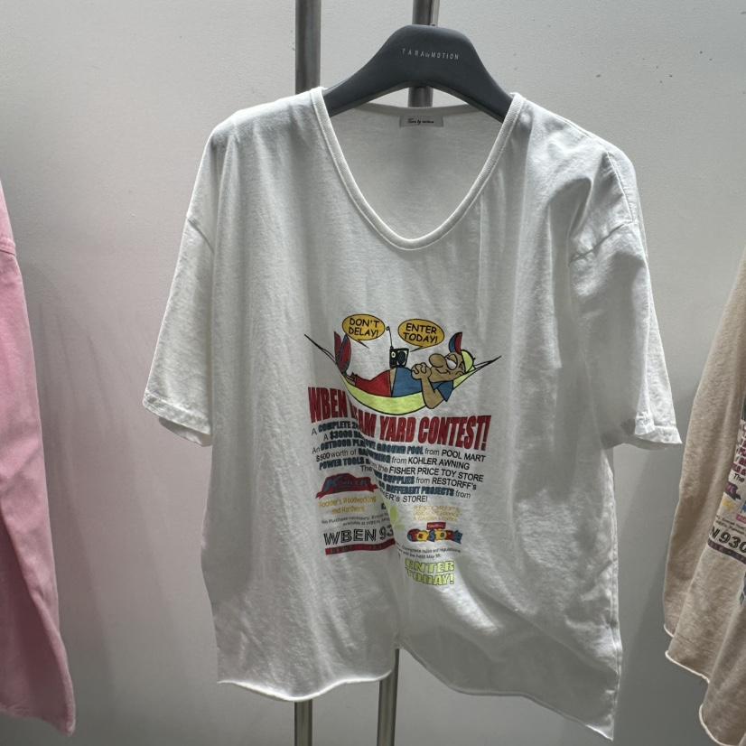 TARABY MOTION韓國直郵實拍女裝新品休閑人氣職業26夏季T恤TARABY MOTIONT恤