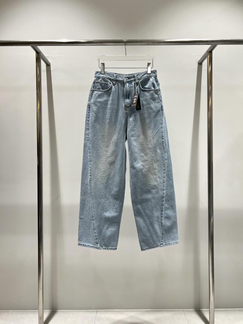 CESTLAVIE韓國代購女裝新品熱賣26春夏人氣推薦職業牛仔褲CESTLAVIE牛仔褲