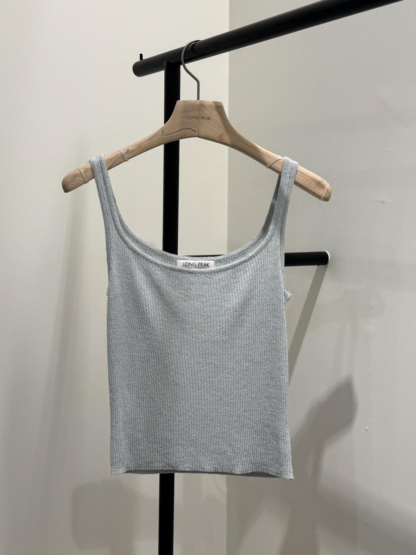 LONG PEAK韓國東大門代購女士新品休閑吊帶背心亞麻針織LONG PEAK吊帶/背心