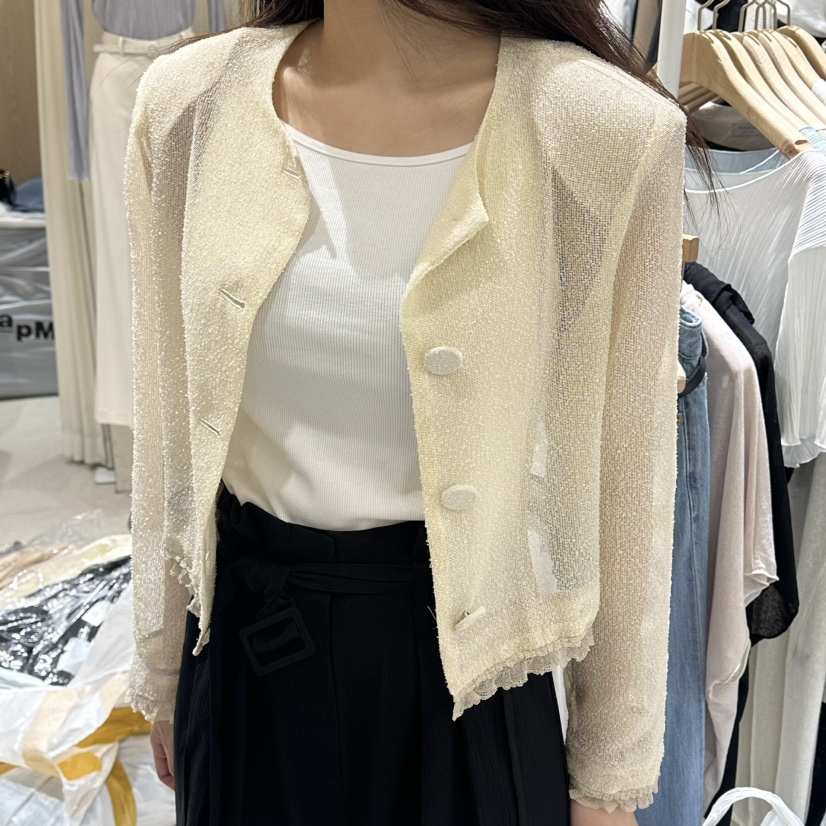 VINTAGE VIBE韓國直郵實拍女裝新款26夏季熱賣26春夏夾克VINTAGE VIBE夾克