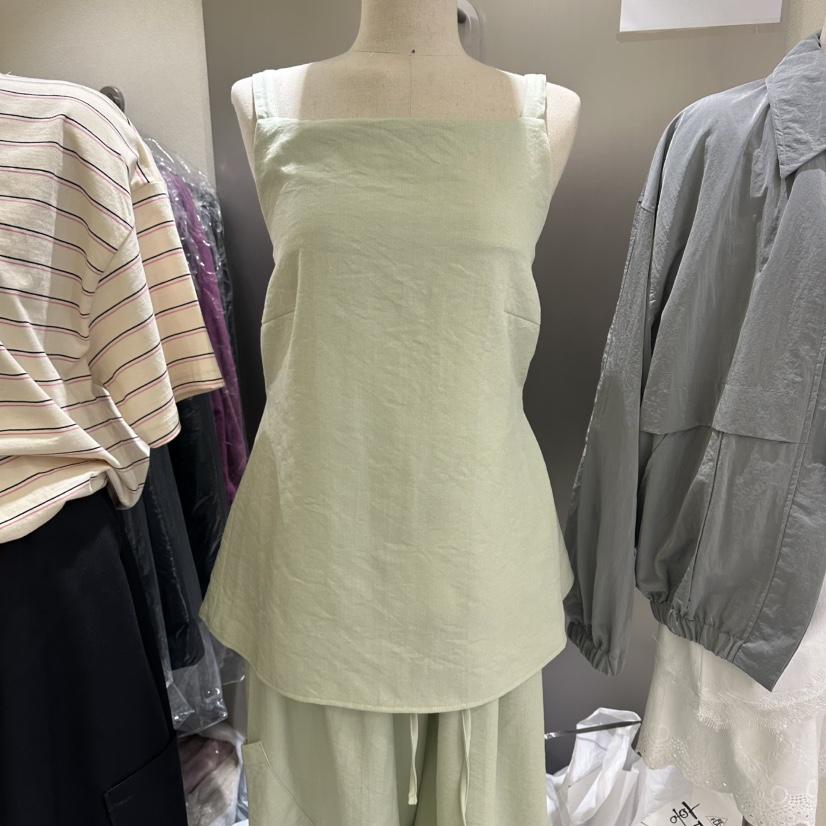 REFLAT韓國直郵實拍女士新款26夏季時尚熱賣人氣吊帶背心REFLAT吊帶/背心