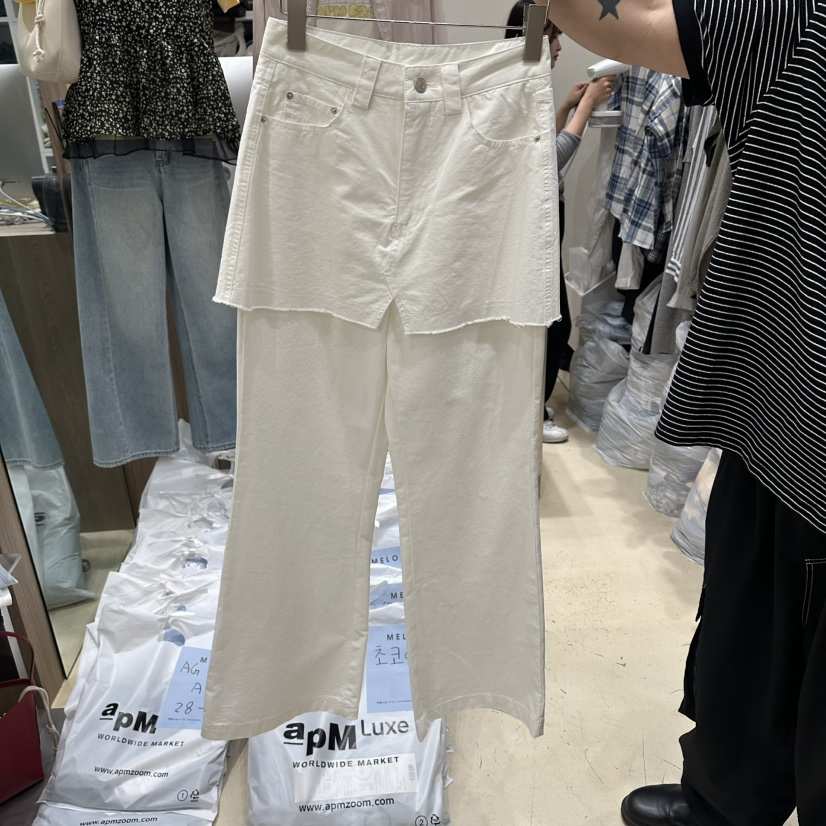 MELO韓國直郵實拍女裝新品職業26春夏時尚休閑推薦人氣裙褲MELO裙褲