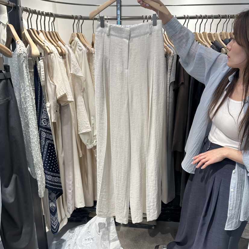 HABLE韓國直郵女裝新品職業時尚休閑26春夏推薦熱賣休閑褲HABLE休閑褲
