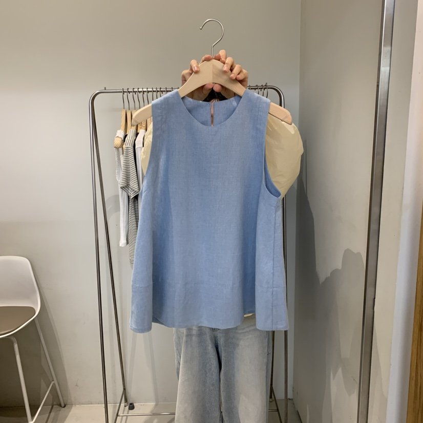 OUTRENE東大門實拍韓國女士新品熱賣職業時尚休閑吊帶背心OUTRENE吊帶/背心