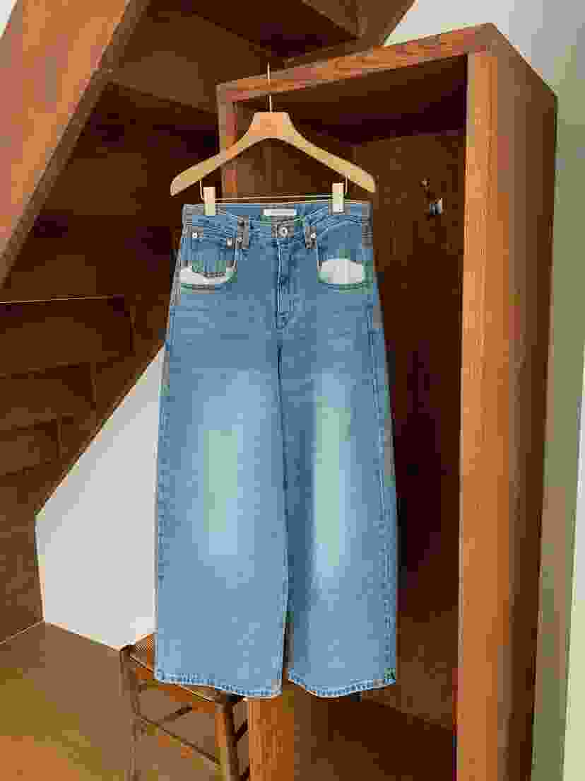 LOVE MY SANTA韓國代購女士新品人氣推薦職業26夏季牛仔褲Santa/LOVE MY SANTA牛仔褲