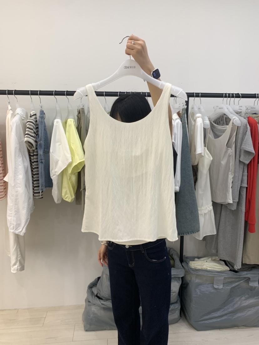 CEDARWOOD韓國直郵女士新款26夏季推薦人氣熱賣休閑吊帶背心CEDAR WOOD吊帶/背心