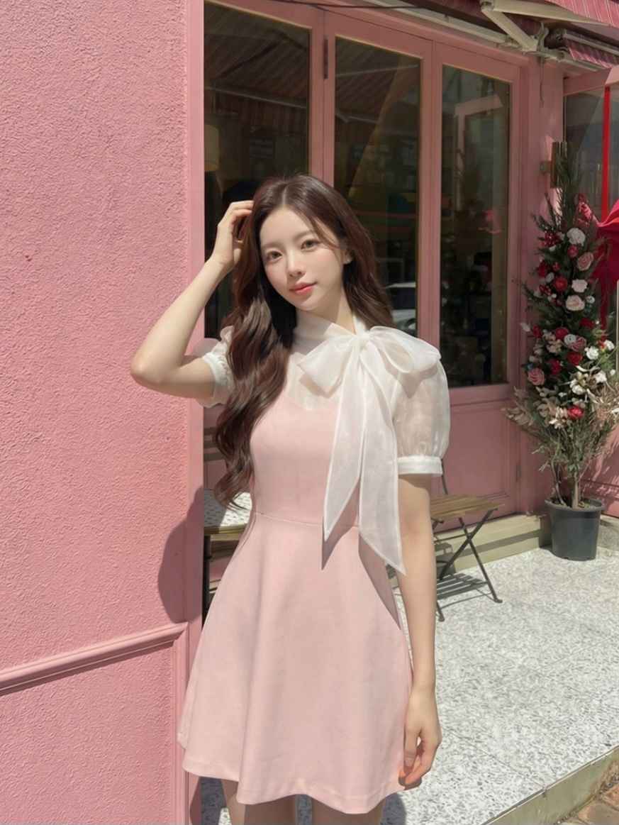 BABY韓國直郵實拍女士新品時尚人氣職業休閑26夏季連衣裙BABY連衣裙
