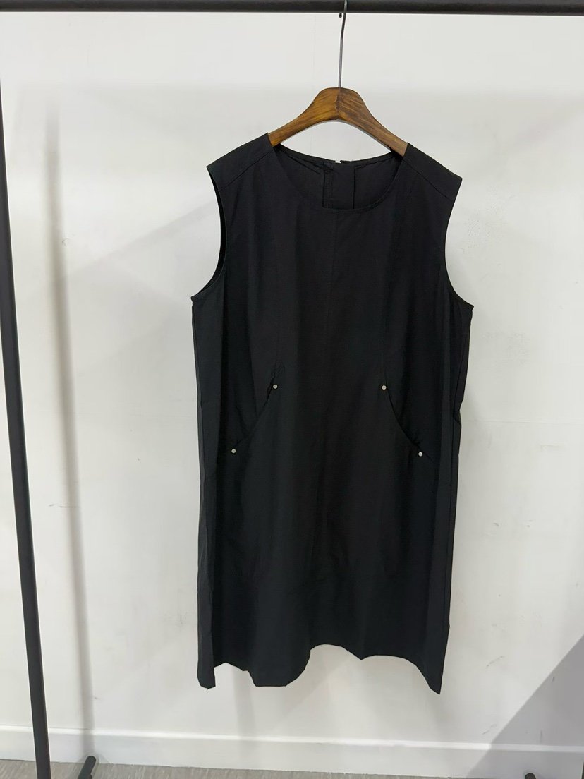 TUG韓國東大門代購女士新品26夏季職業人氣時尚連衣裙口袋TUG連衣裙