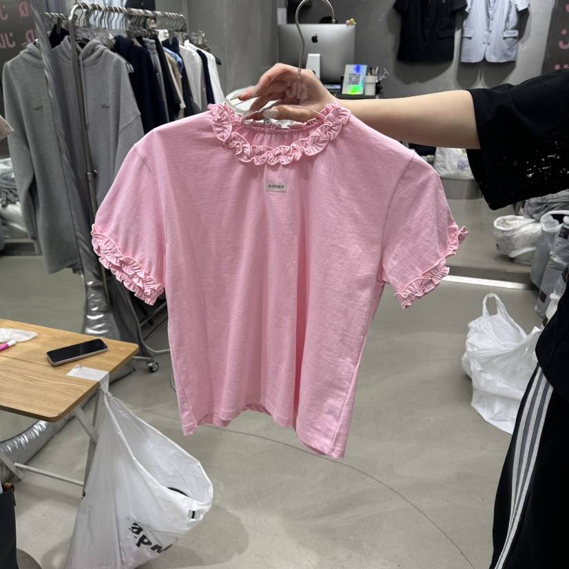 JUDYQUE東大門實拍韓國女裝新品人氣26夏季熱賣休閑時尚T恤JUDYQUET恤