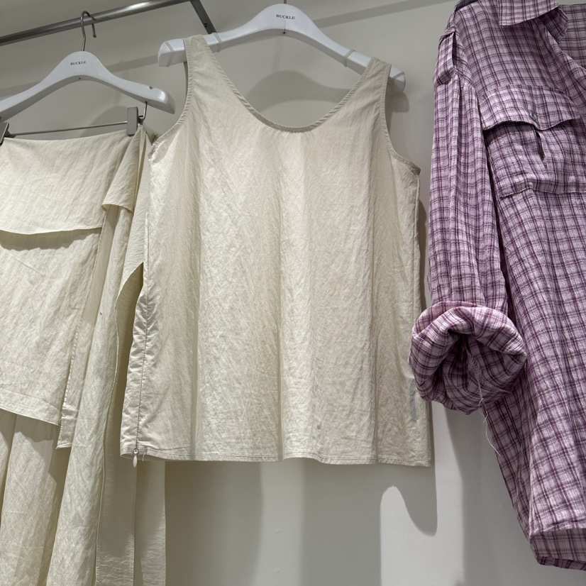 BUCKLE韓國東大門代購女裝新品休閑熱賣26春夏推薦吊帶背心BUCKLE吊帶/背心