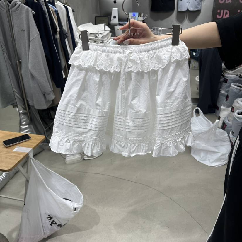 JUDYQUE韓國代購女士新品人氣時尚26春夏職業26夏季裙褲褶裙JUDYQUE裙褲