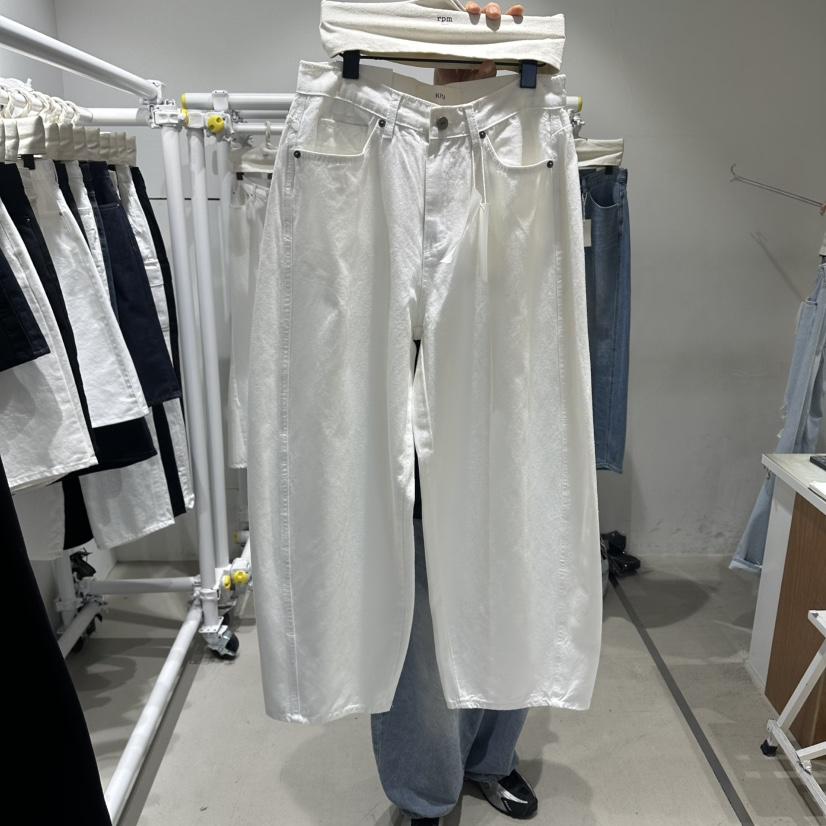 RPM/OVMUTE韓國直郵女裝新品休閑熱賣推薦26春夏時尚牛仔褲RPM/OVMUTE牛仔褲