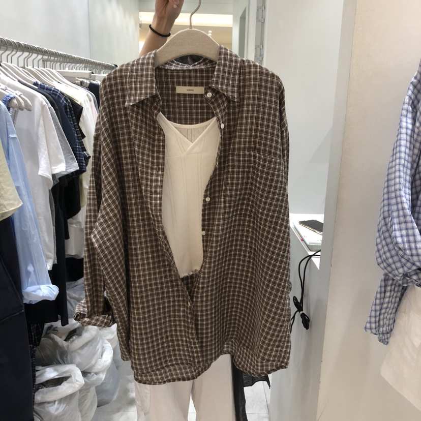 ASOME韓國直郵女裝新品26春夏休閑26夏季襯衫蕾絲衫不含內搭A.SOME襯衫/蕾絲衫