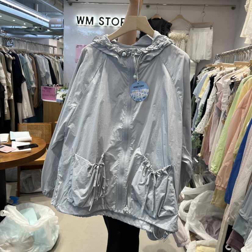 SIMPLE PARK/WMSTORY東大門代購女裝新品職業真品夾克褶皺WMSTORY/SIMPLE PARK夾克