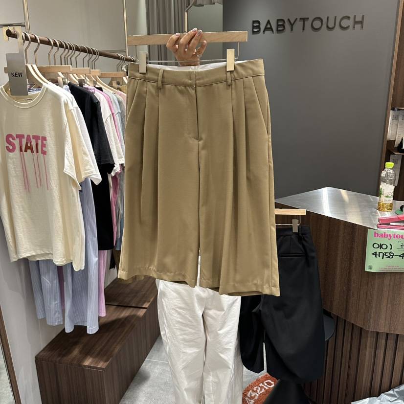 BABYTOUCH韓國東大門直郵女士新品熱賣時尚推薦職業休閑褲BABYTOUCH休閑褲