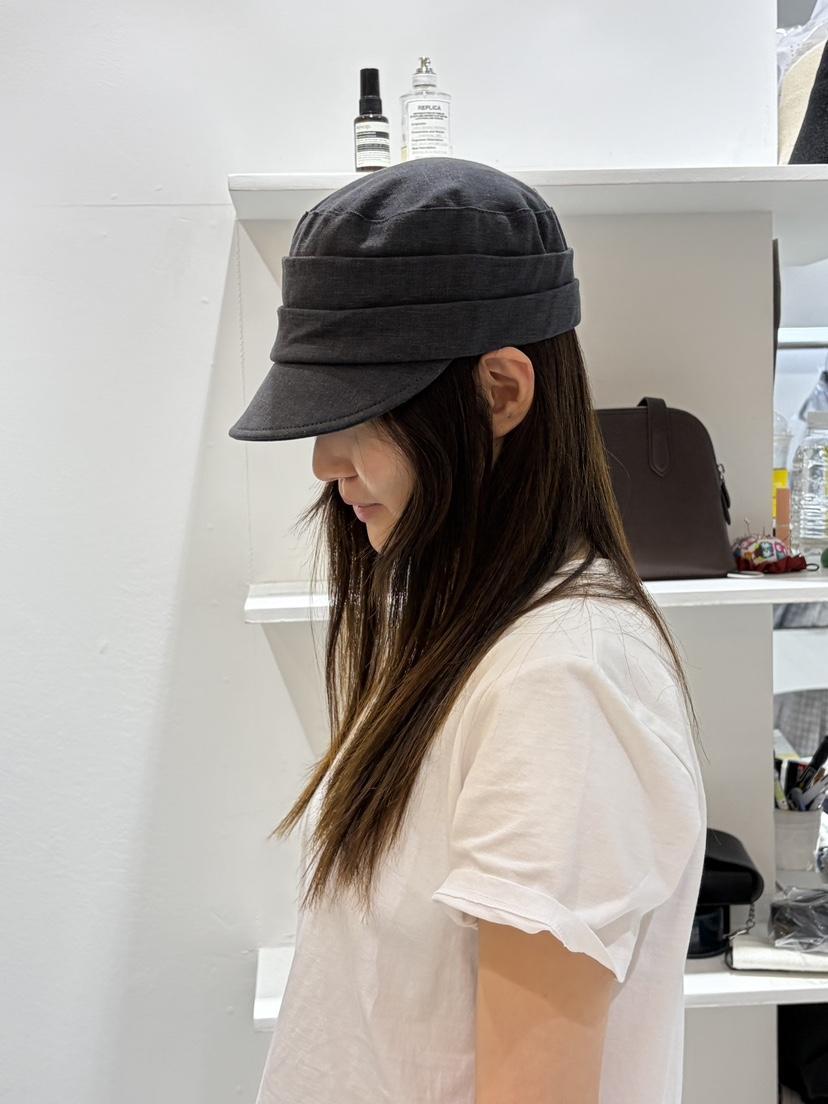 J SHOP韓國東大門代購女裝新品休閑26夏季時尚人氣帽子亞麻J_SHOP帽子
