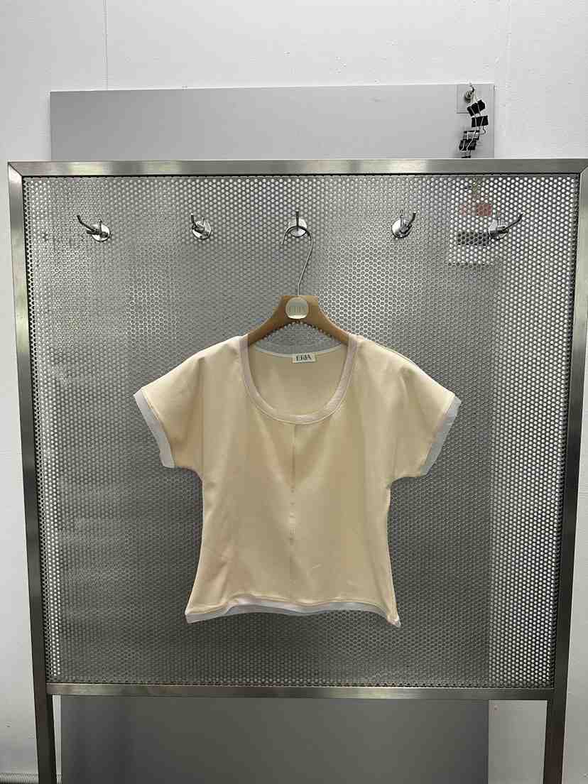 HUE/ERIA韓國直郵實拍女裝新款職業熱賣26夏季人氣T恤雪紡HUE/ERIAT恤