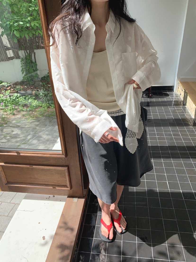 JKICHI韓國代購女士新品時尚26春夏熱賣職業人氣襯衫蕾絲衫JKICHI襯衫/蕾絲衫