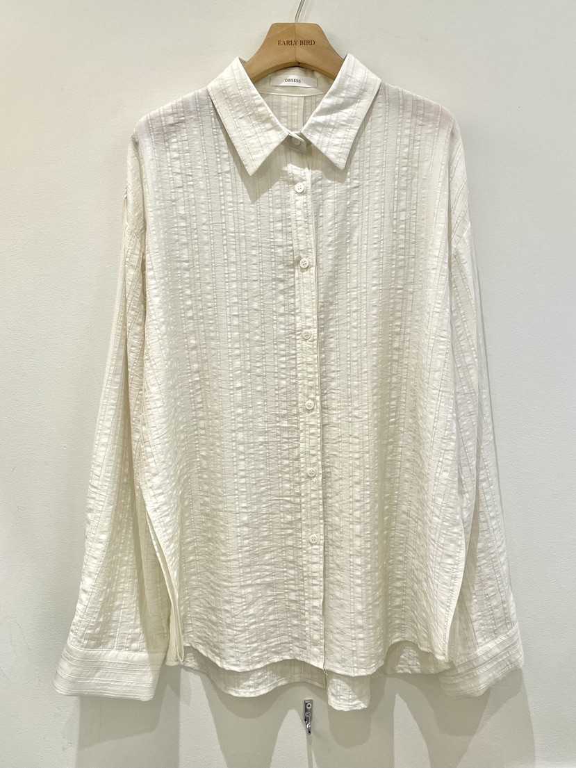 OBSESS韓國東大門代購女士新品推薦26夏季時尚襯衫蕾絲衫OBSESS/EARLY BIRD襯衫/蕾絲衫