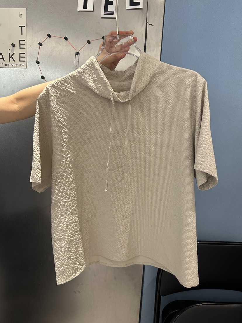 TAKE TEE韓國直郵女裝新款熱賣職業時尚休閑襯衫蕾絲衫高領TAKE TEE襯衫/蕾絲衫