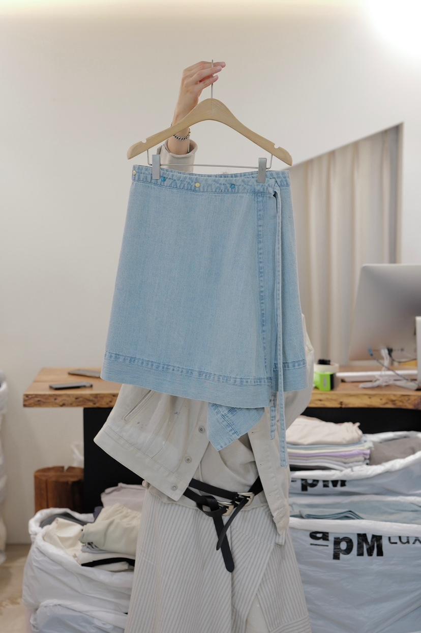 FRIC韓國代購女士新品時尚26夏季推薦半身裙中短裙裹身裙FRIC半身裙/中短裙