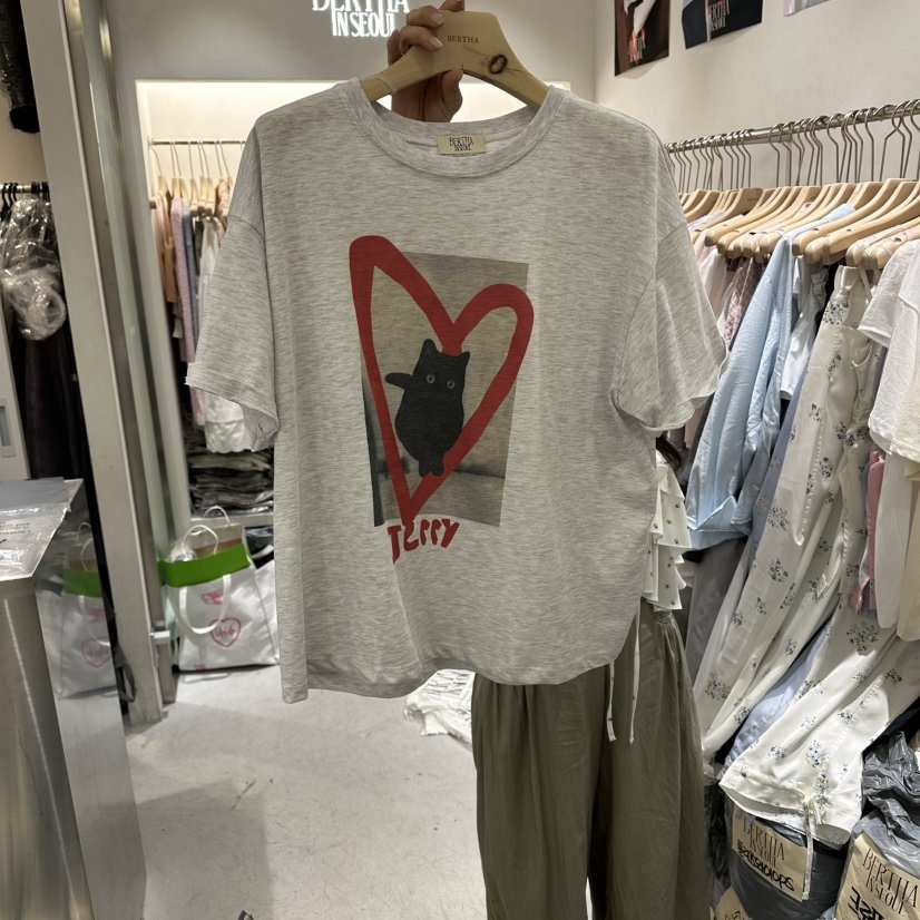 BERTHA韓國東大門代購女士新品推薦人氣熱賣時尚26春夏T恤BERTHAT恤