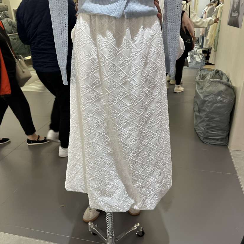 URBANSTORY/REMAKING韓國東大門代購女裝新品職業長裙刺繡Remaking/URBANSTORY長裙