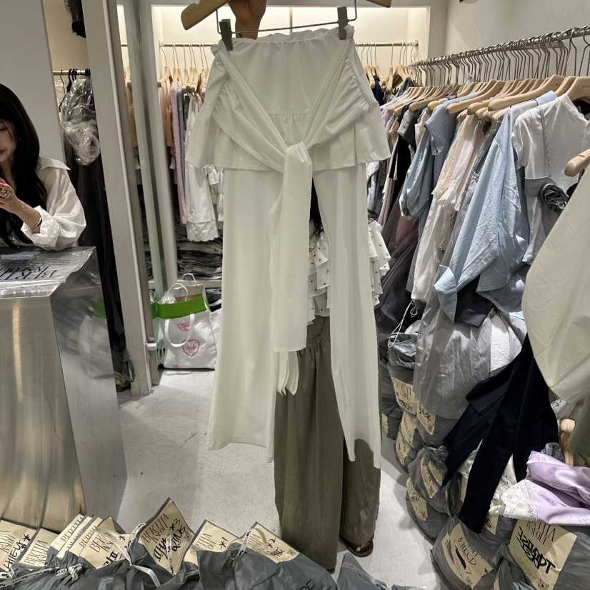 BERTHA東大門實拍韓國女裝新品人氣休閑打底褲鯊魚褲褶皺BERTHA打底褲/鯊魚褲