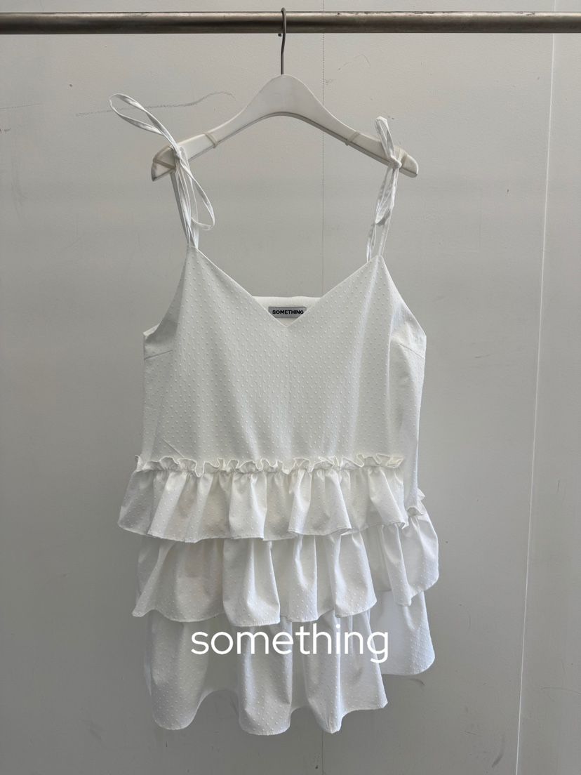 SOMETHING-L/FANCY韓國代購女裝新款休閑推薦26夏季連衣裙SOMETHING-L/FANCY連衣裙