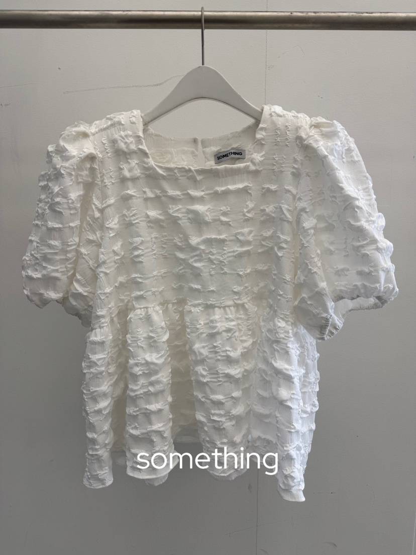 SOMETHING-L/FANCY韓國直郵女士新品26春夏時尚襯衫蕾絲衫SOMETHING-L/FANCY襯衫/蕾絲衫