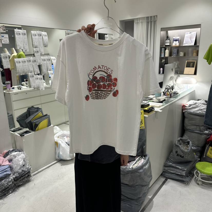 COMBO韓國東大門代購女士新品職業推薦人氣熱賣休閑26春夏T恤COM_BOT恤