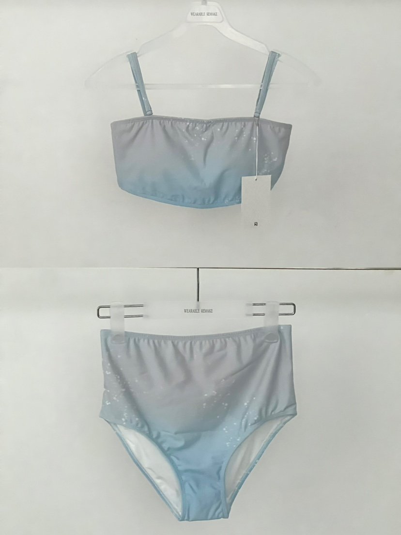 WEARABLE-L東大門實拍韓國女裝新品時尚休閑推薦泳裝印花WEARABLE泳裝