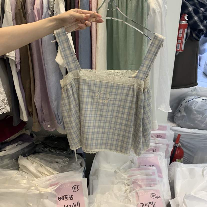 RIVEROOM韓國直郵女士新品26春夏職業時尚人氣26夏季吊帶背心RIVEROOM吊帶/背心