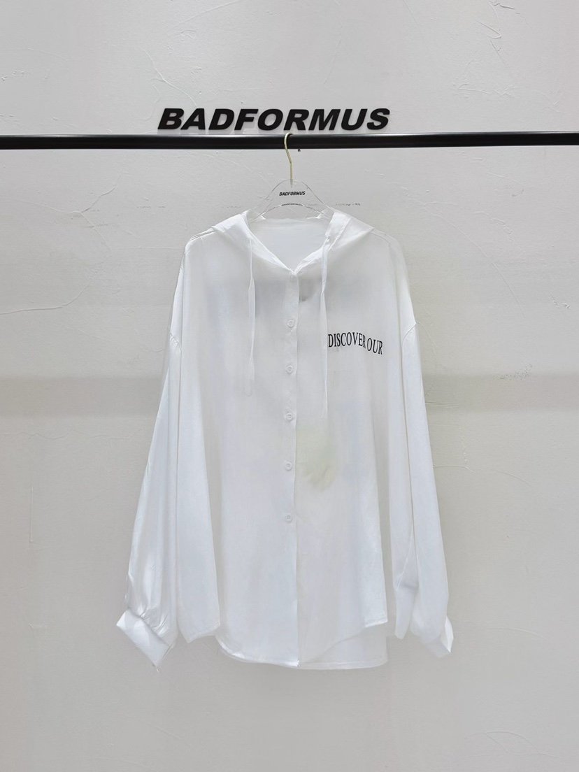 BADFORMUS韓國代購女裝新款真品休閑職業26春夏襯衫蕾絲衫BADFORMUS襯衫/蕾絲衫