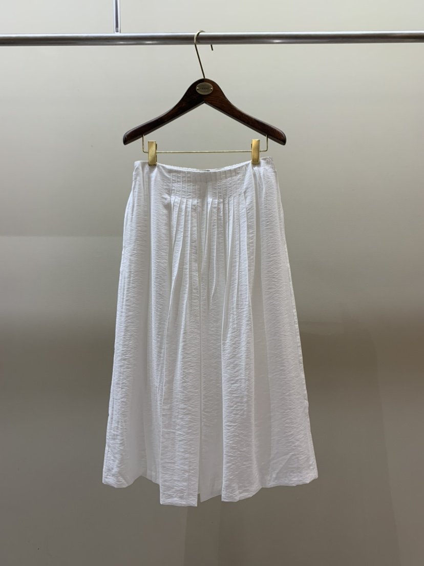CAMEL-P韓國東大門代購女裝新品26夏季長裙褶裥長款Came_l 家長裙
