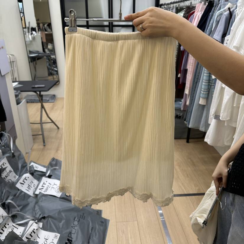 ARR韓國直郵實拍女裝新品職業人氣26春夏休閑半身裙中短裙ARR半身裙/中短裙