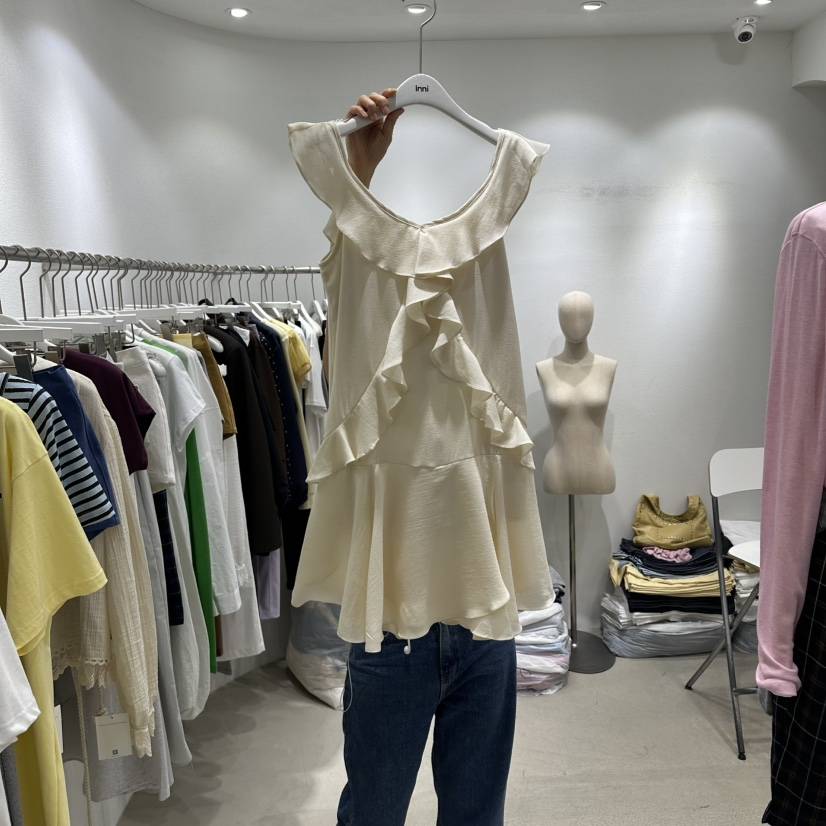 INNI韓國東大門直郵女士新品人氣26夏季時尚推薦熱賣連衣裙inni連衣裙
